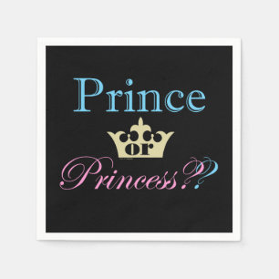 Prince eller Princess? Pappersservett