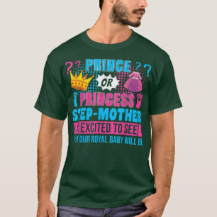 Prince eller Princess StepBaby Gender Reveal P T Shirt