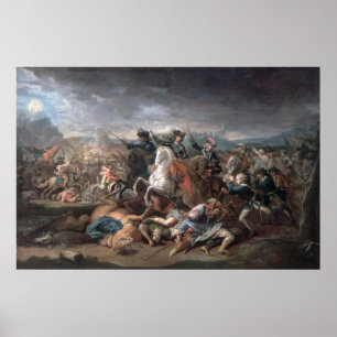 Prince Eugene av savoyen på siegen av Poster