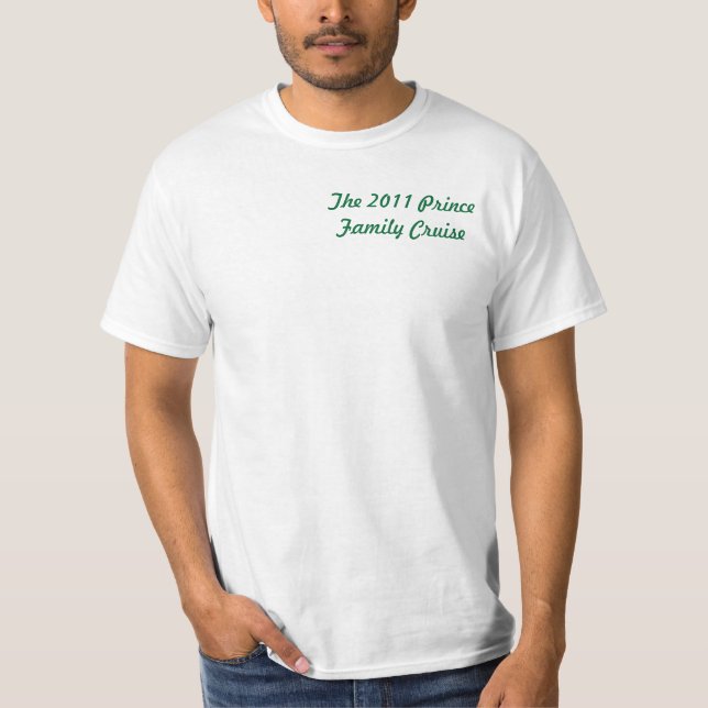 Prince Familj Kryssa omkring 2011 Tee Shirt (Framsida)