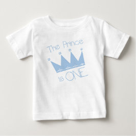 Prince First Birthday Tee