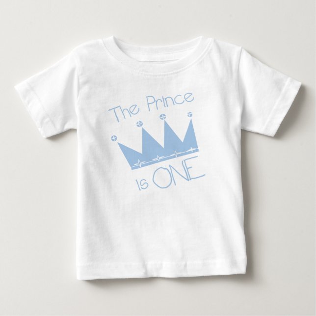 Prince First Birthday Tee (Framsida)