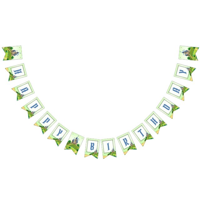 Prince Födelsedagsfest Vimplar (Alla)