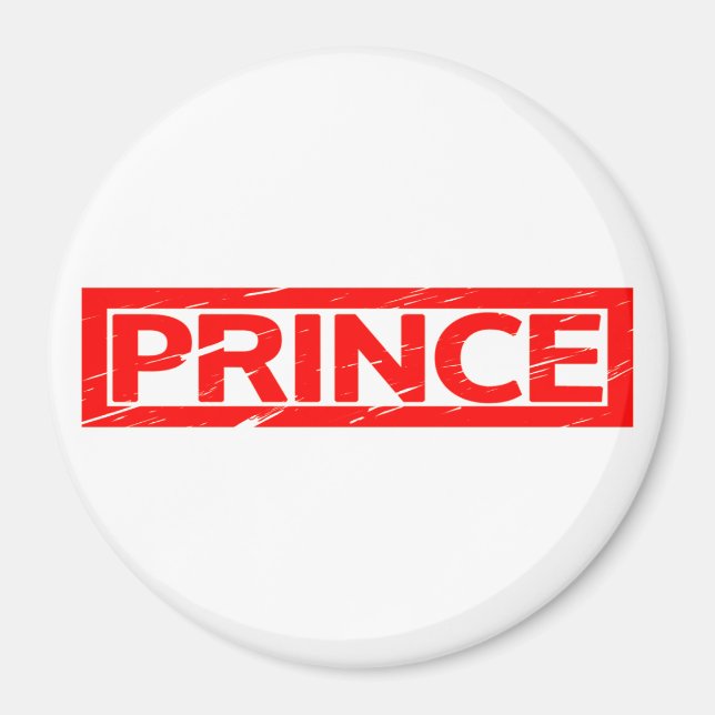 Prince Frimärke Magnet (Framsidan)