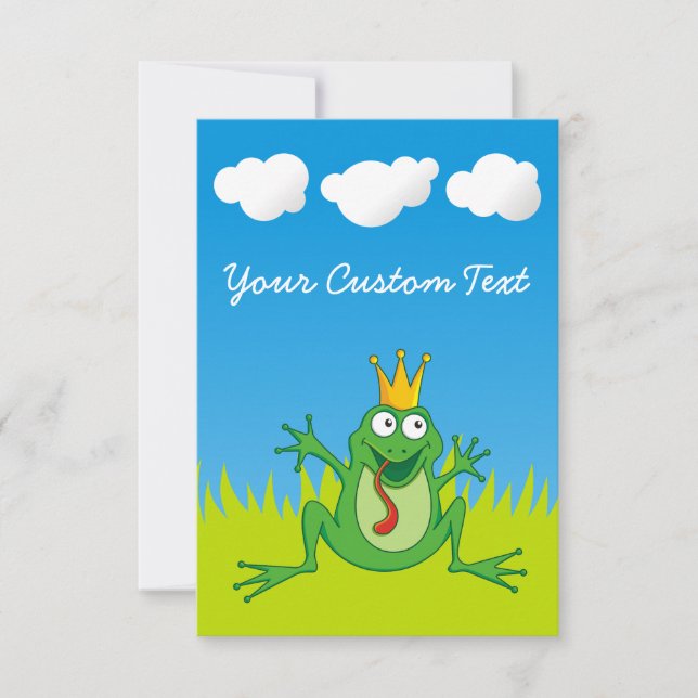 Prince Frog 3,5 tum x 5 tum (Framsida)