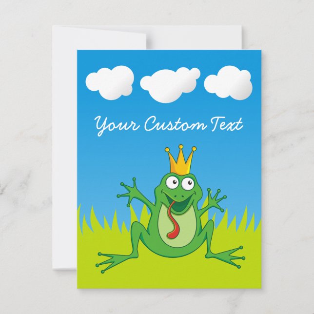 Prince Frog 4,25 tum x 5,5 tum (Framsida)