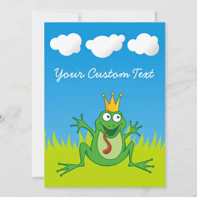 Prince Frog 5,5 tum x 7,5 tum (Framsida)