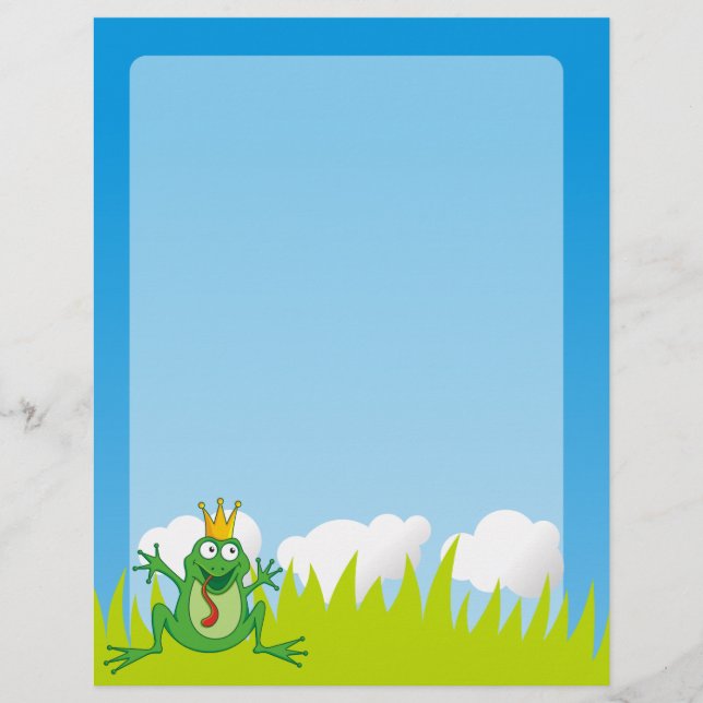 Prince Frog 8,5 tum x 11 tum (Framsida)