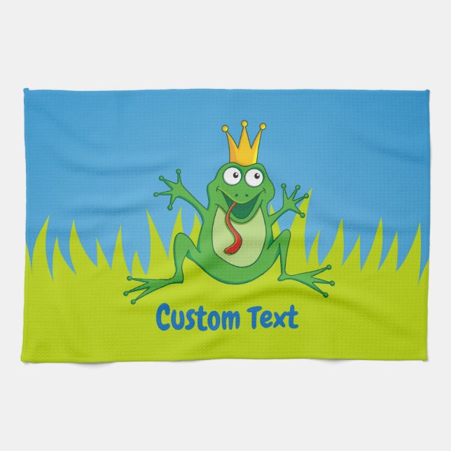 Prince Frog Towel Kökshandduk (Horisontell)