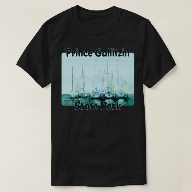 Prince Gallitzin State Park Pennsylvania T Shirt (Design framsida)