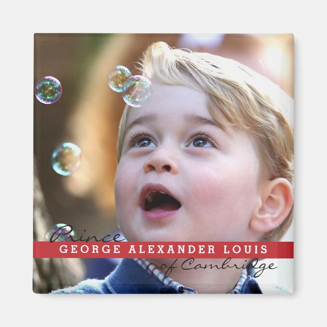 Prince George från Cambridge Magnet (Framsidan)
