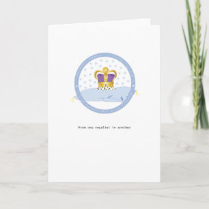 Prince George från Cambridge Pillow och Krona Meddelande
