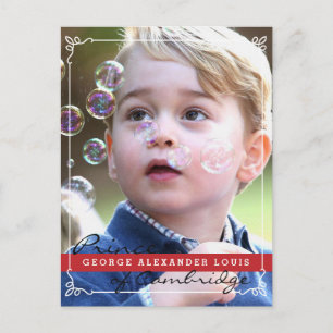 Prince George från Cambridge Vykort