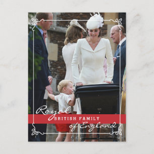 Prince George - Kate Middleton Royal Family Vykort