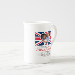 Prince George - kungligt firande Benporslin Mugg