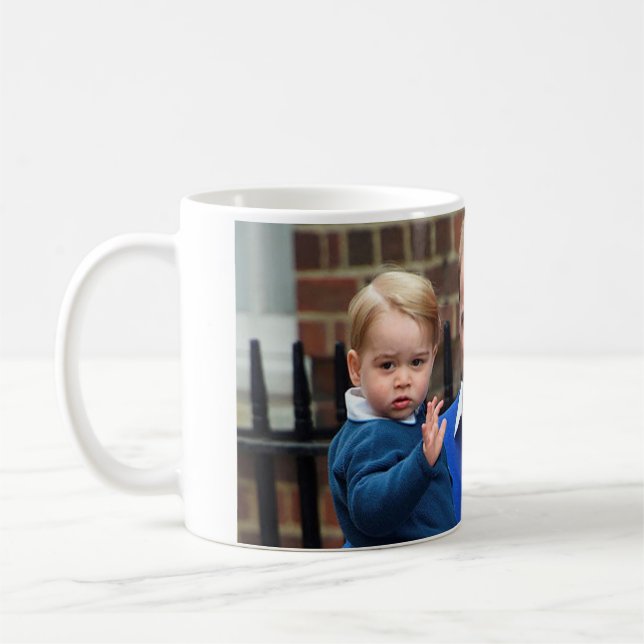 Prince George och Prince William Kaffemugg (Vänster)