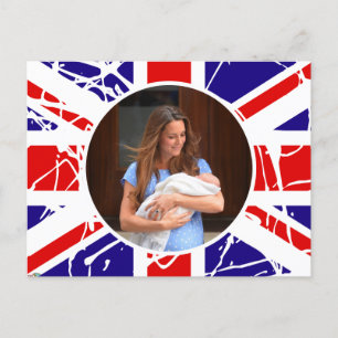 Prince George Royal Baby Vykort