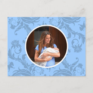 Prince George Royal Baby Vykort