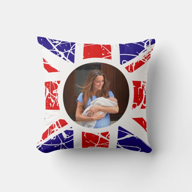 Prince George Royal Behandla som ett barn Kudde (Framsida)