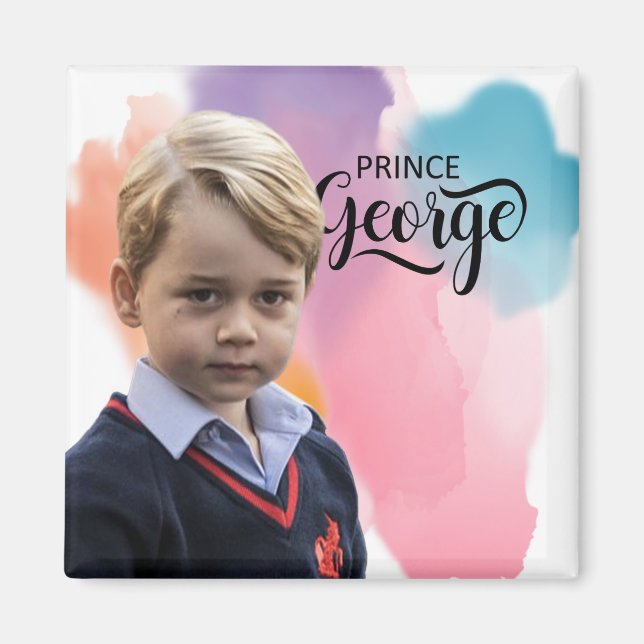 Prince George Royal Family Magnet (Framsidan)
