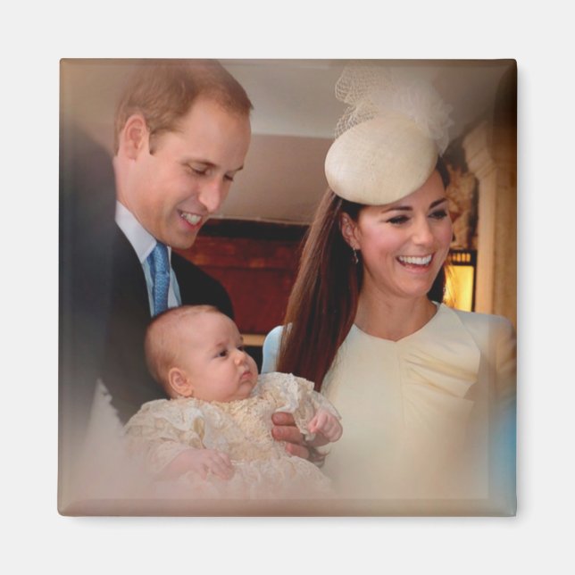 Prince George Royal Family Magnet (Framsidan)