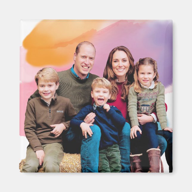 Prince George Royal Family Magnet (Framsidan)
