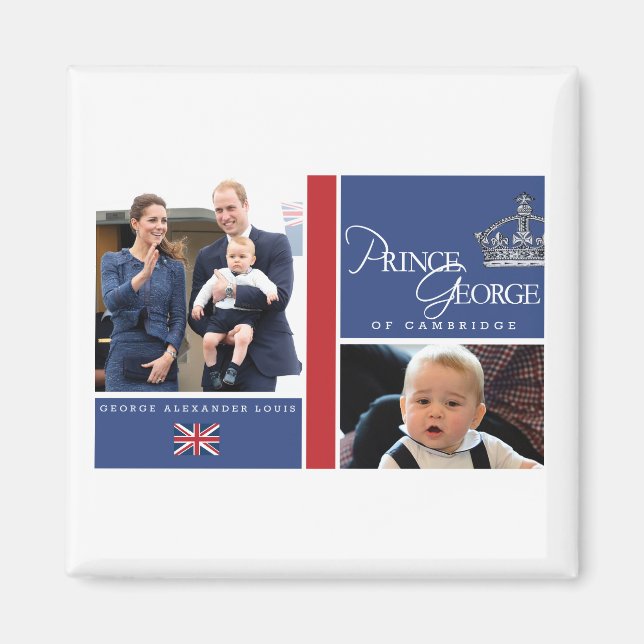 Prince George - William & Kate Magnet (Framsidan)