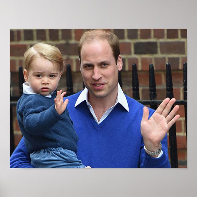 Prince George - William & Kate Poster (Framsidan)