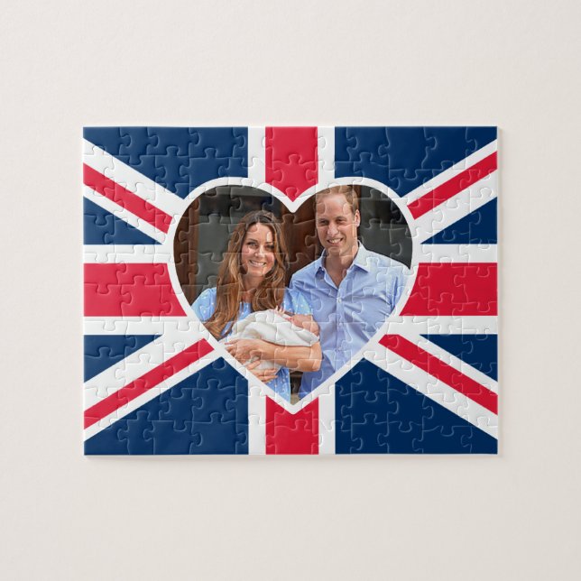 Prince George - William & Kate Pussel (Horisontell)