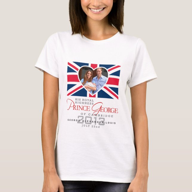Prince George - William & Kate T-shirt (Framsida)