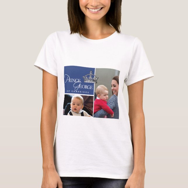 Prince George - William & Kate T-shirt (Framsida)
