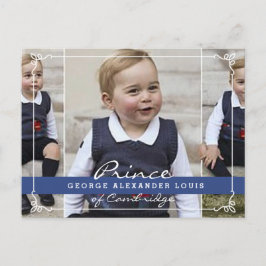 Prince George - William & Kate Vykort