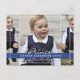 Prince George - William & Kate Vykort
