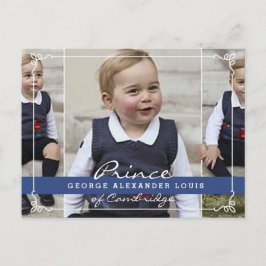 Prince George - William & Kate Vykort
