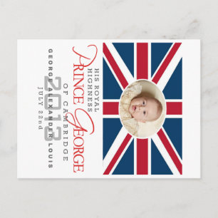 Prince George - William & Kate Vykort