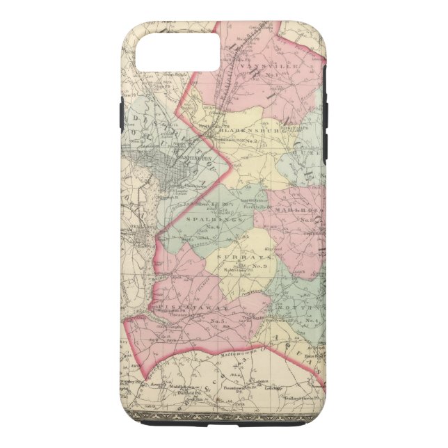 Prince Georges Case-Mate iPhone Skal (Baksida)