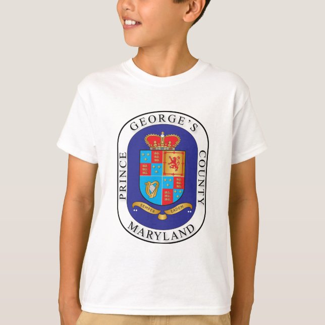 Prince George's County-försegling Tröja (Framsida)