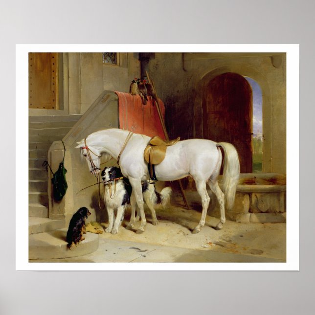 Prince George's Favorites (olja på canvas) Poster (Framsidan)