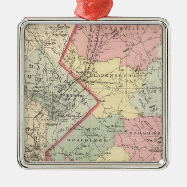 Prince Georges Julgransprydnad Metall (Framsidan)