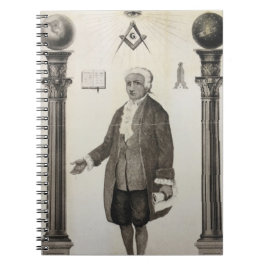Prince Hall Frimurare Anteckningsbok