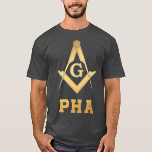 Prince Hall Mason Apparel PHA Mason Freemason T Shirt
