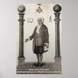Prince Hall (nr 1735-1807) Poster