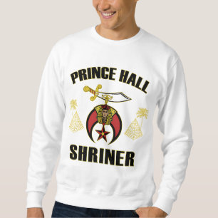 Prince Hall Shriner Noble of Mystic Shrine Mason P Lång Ärmad Tröja