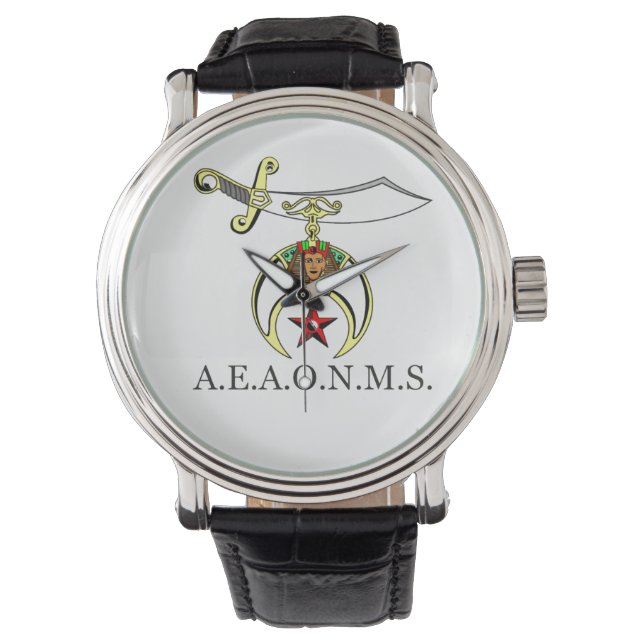 Prince Hall Shriners Watch Armbandsur (Framsida)