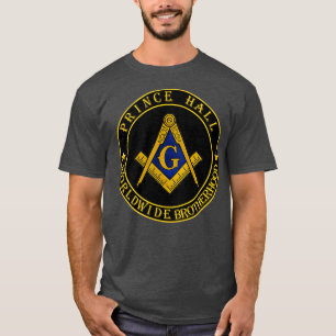 Prince Hall Worldwide Brothernature PHA Masonic T Shirt