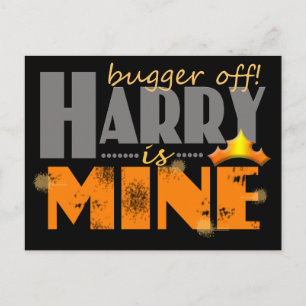 Prince Harry är Mine Vykort