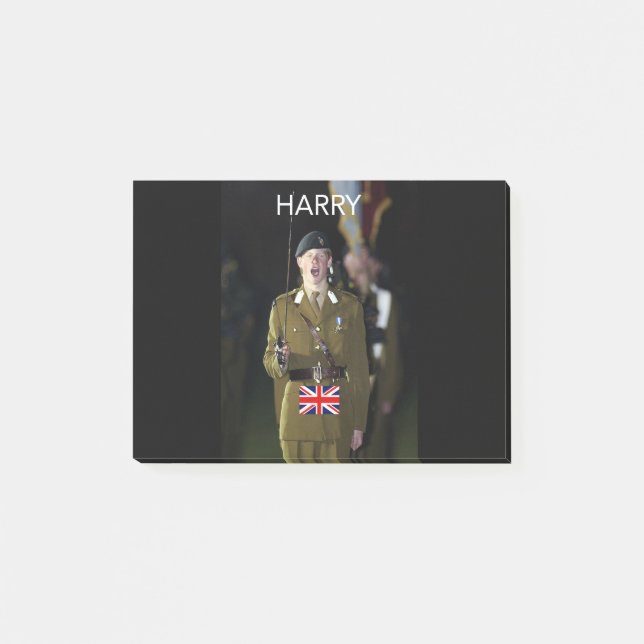 Prince Harry - Duke of Sussex Post-it Block (Framsida)