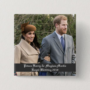 Prince Harry & Meghan Markle Royal Bröllop 2018 Knapp