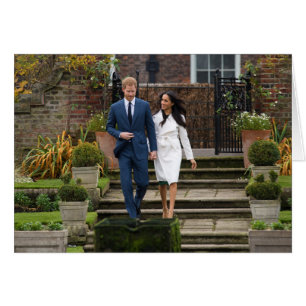 Prince Harry Meghan Markle Royal Bröllop Hälsningskort