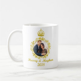 Prince Harry och Meghan Markle Kaffemugg